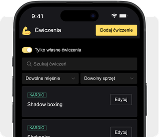 Personalizowana baza ćwiczeń
